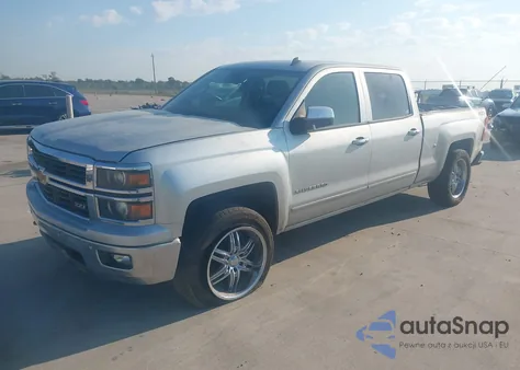 2014 Chevrolet Silverado 1500 2Lz из США, поврежденный, VIN 3GCUKSEC7EG174970